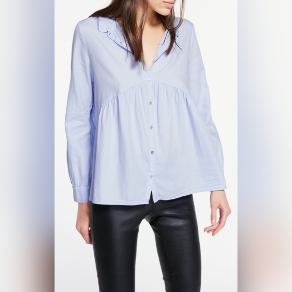 Ba&sh HANSEN Shirt Size 10(3) In VGUC - Picture 1 of 9